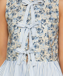 Alternative view of Sweet Pea Top - Blue