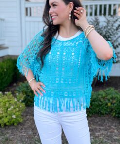 Crotchet Fringe Top