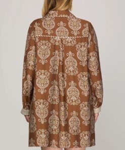 Alternative view of Rita Woven Long Sleeve Dress